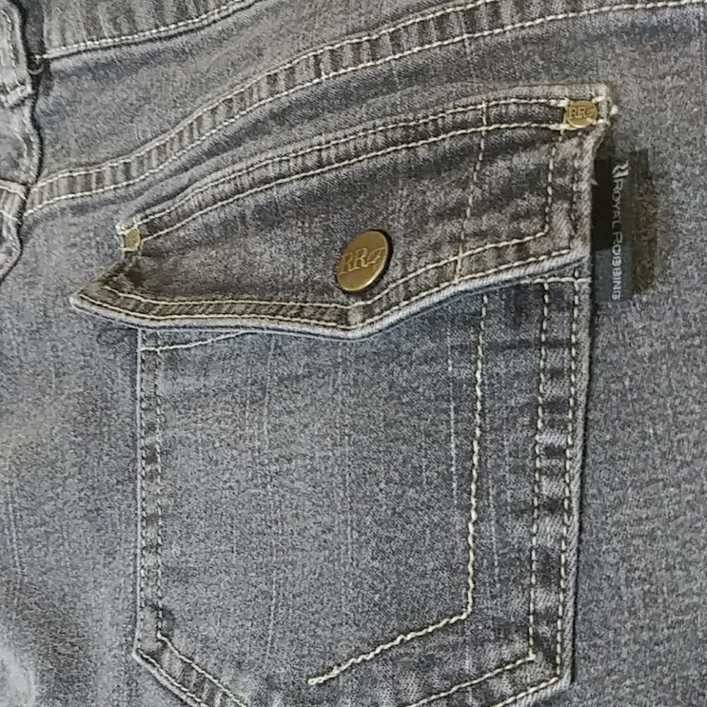 Sz 16 Royal Robbins Black Bootcut Jeans